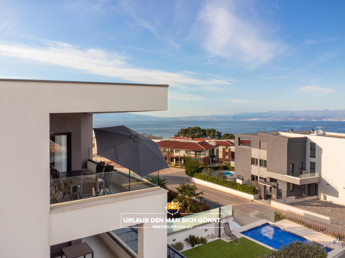 Penthouse Panorama Deluxe In Malinska Exterior foto