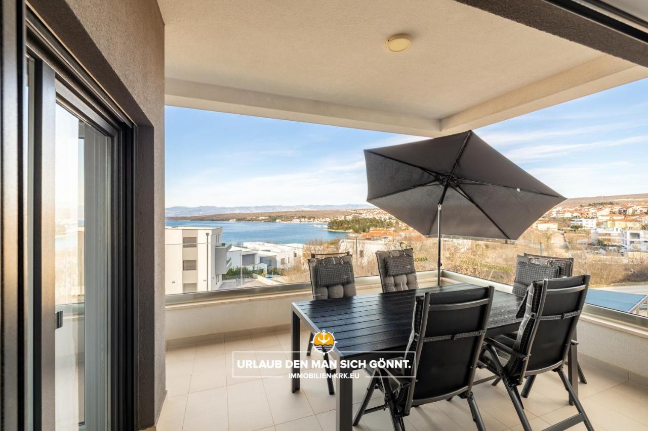 Penthouse Panorama Deluxe In Malinska Exterior foto