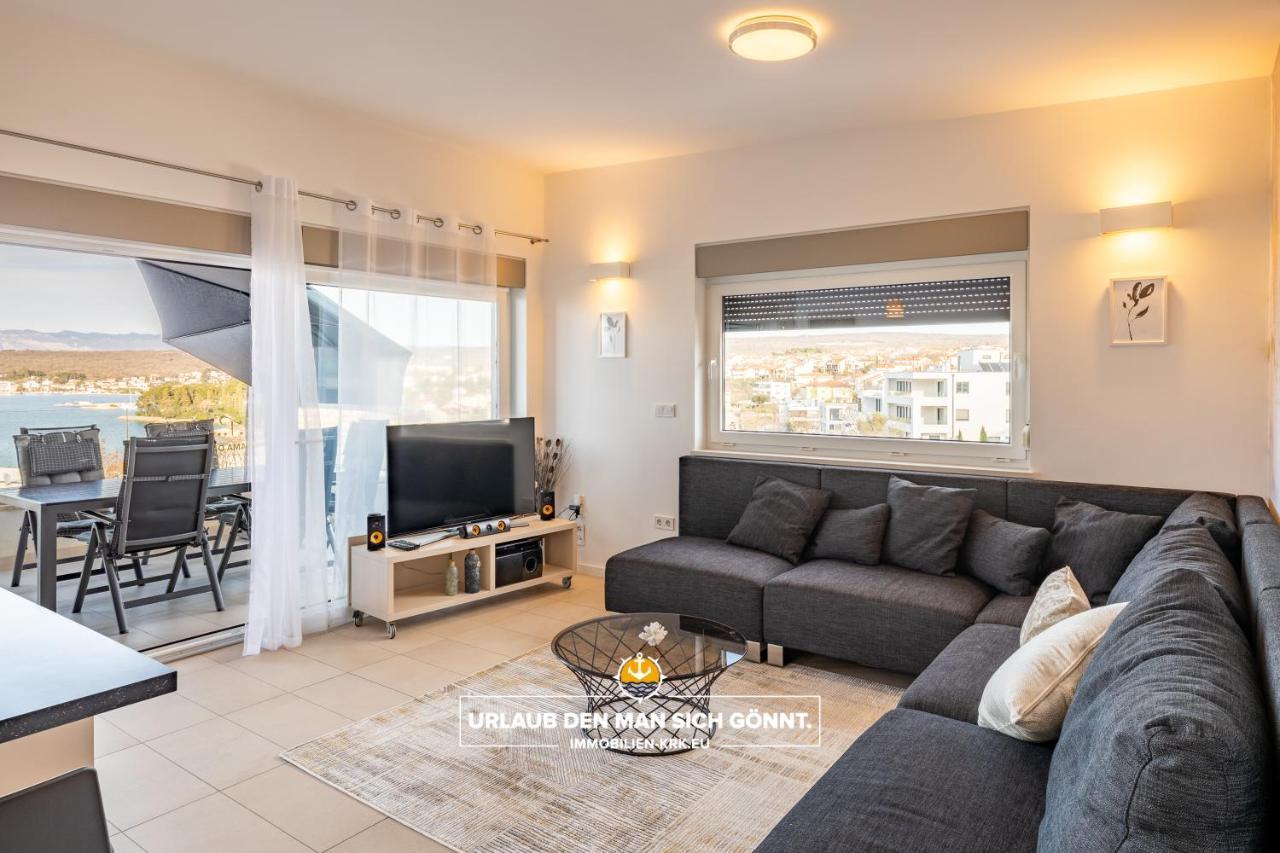Penthouse Panorama Deluxe In Malinska Exterior foto