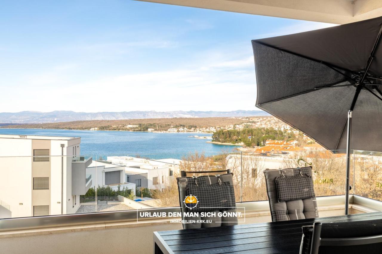 Penthouse Panorama Deluxe In Malinska Exterior foto